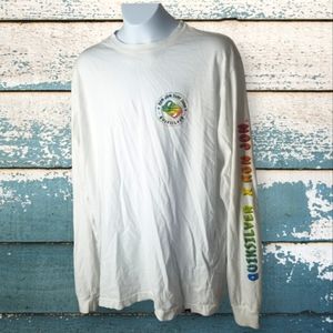 Quiksilver Ron Jon 100% Cotton Long Sleeve Surfer Tee